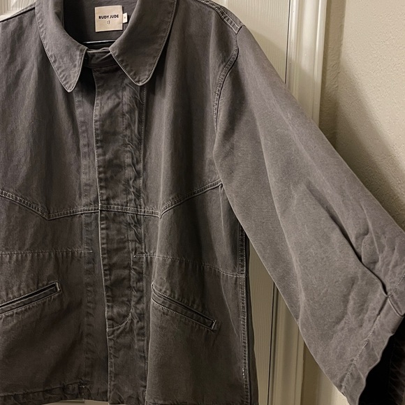 Rudy Jude Adult Big Jean Jacket “Beach Clay” Women's Gray - M - Picture 7 of 10